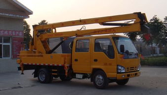 慶鈴14米高空作業(yè)車 隨車吊領(lǐng)域的全能高效解決方案